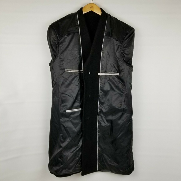 Joseph Abboud Mens Overcoat 42R Cashmere Blend - Picture 4 of 8